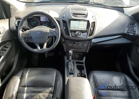 2017 Ford Escape Titanium from USA, damaged, VIN 1FMCU9J94HUD88515